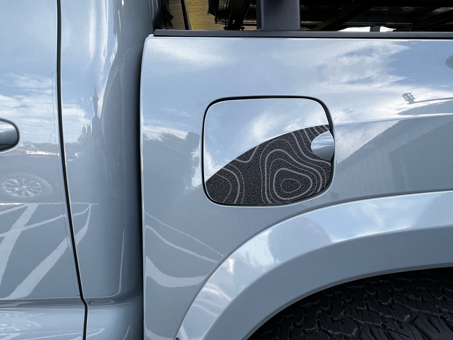Fuel Door Protection Overlay for Toyota Tacoma 2016–2023