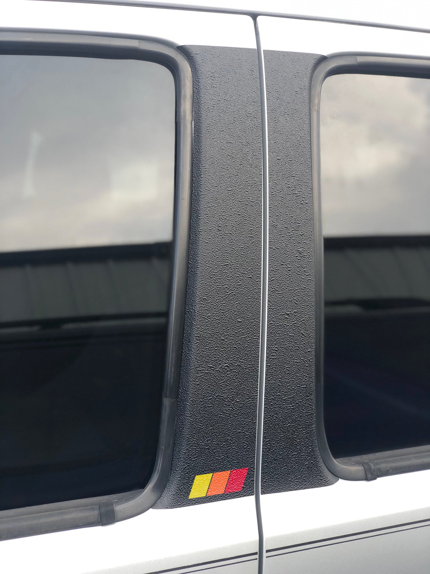 2005–2015 Toyota Tacoma Textured Door Pillar Trim Overlays – 4 Piece Kit