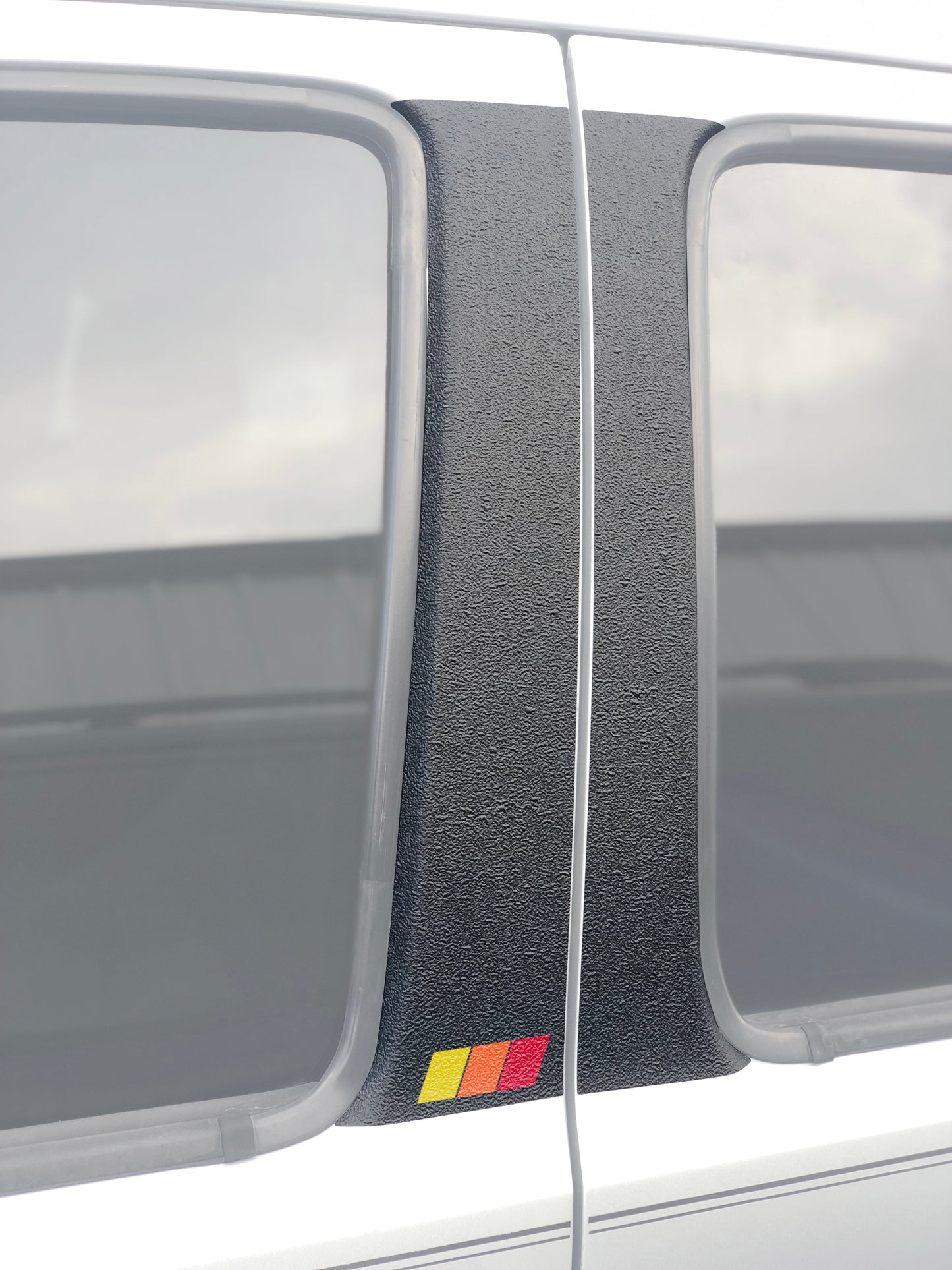 2005–2015 Toyota Tacoma Textured Door Pillar Trim Overlays – 4 Piece Kit