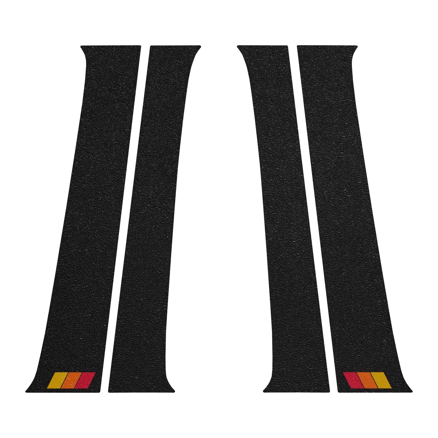 2005–2015 Toyota Tacoma Textured Door Pillar Trim Overlays – 4 Piece Kit