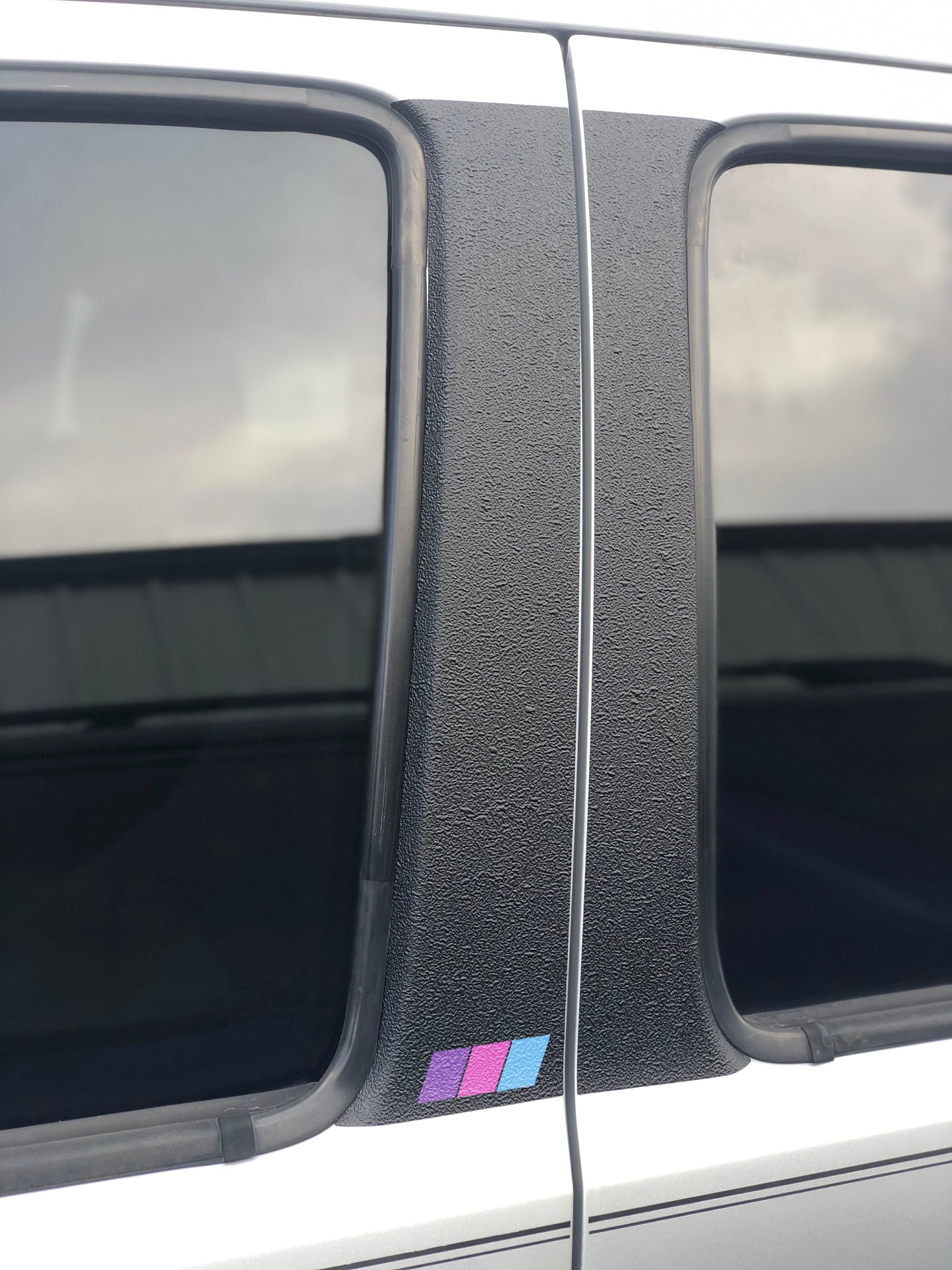 2005–2015 Toyota Tacoma Textured Door Pillar Trim Overlays – 4 Piece Kit