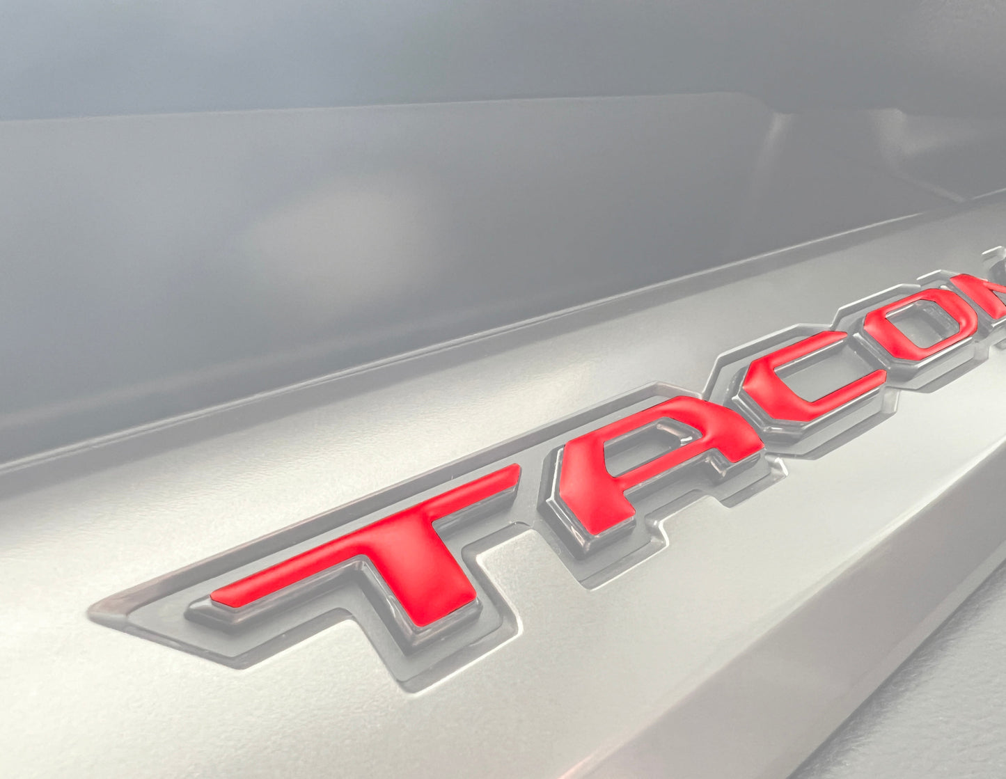 Custom Glovebox Letter Overlays for Toyota Tacoma 2024–2025