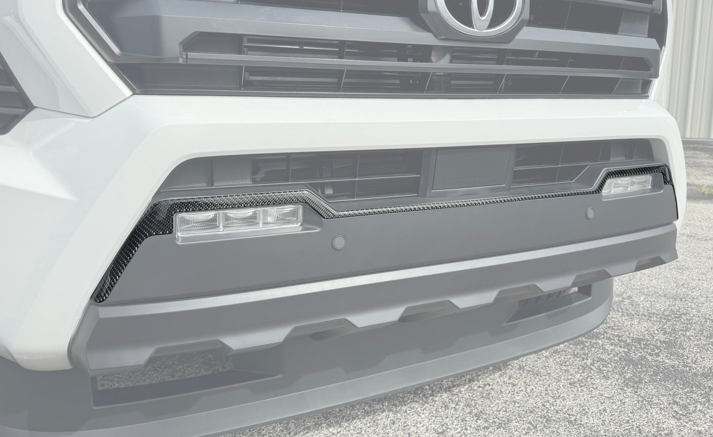 2024-2025 Toyota Tacoma Front Bumper Upper Line Accent Overlay