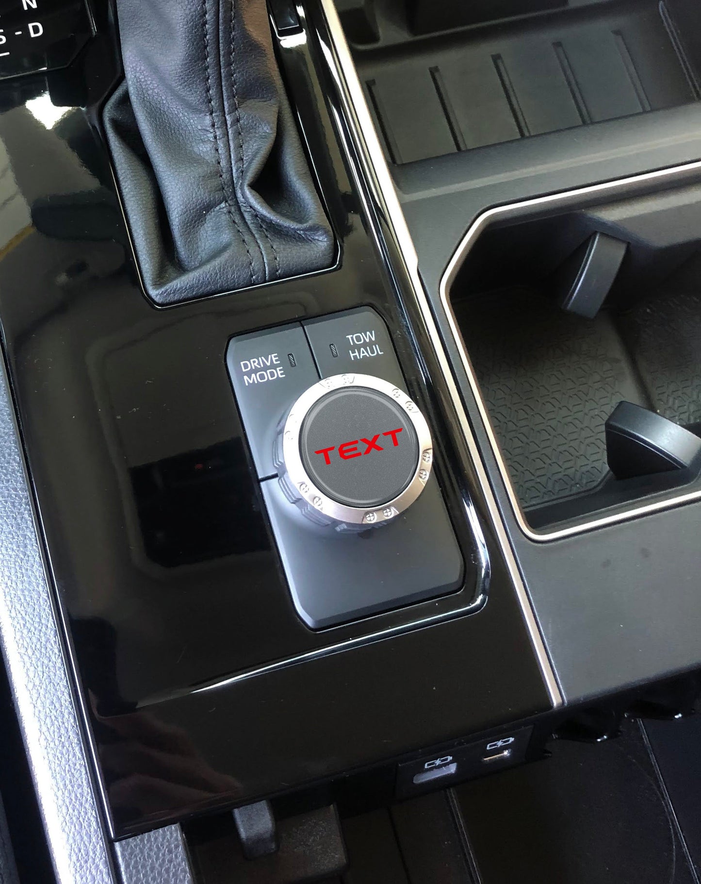 Badge for Drive Mode Selector Dial – Fits 2022–2025 Toyota Tundra & 2023–2025 Toyota Sequoia