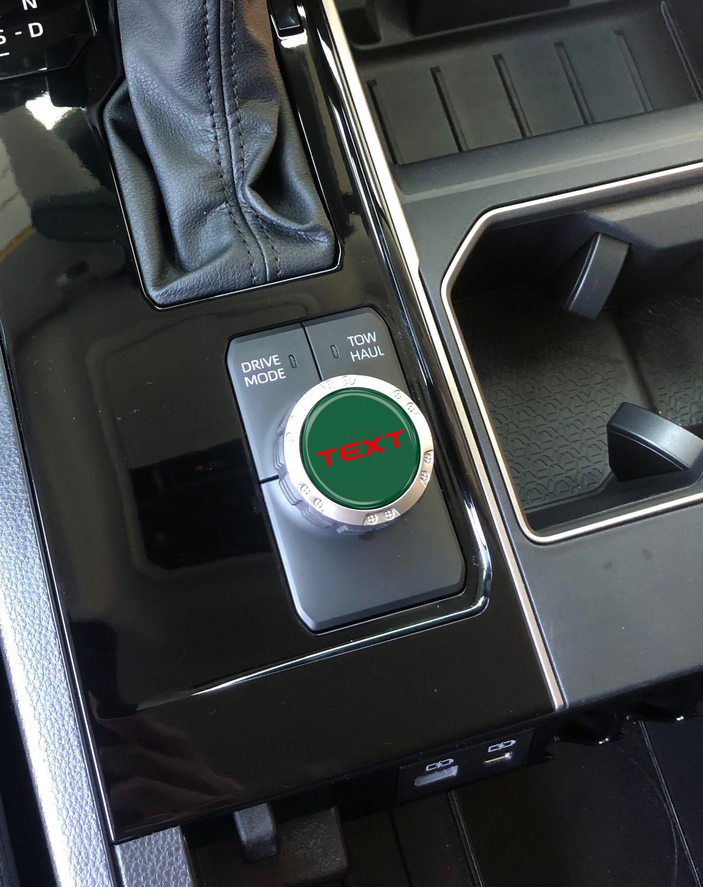 Badge for Drive Mode Selector Dial – Fits 2022–2025 Toyota Tundra & 2023–2025 Toyota Sequoia