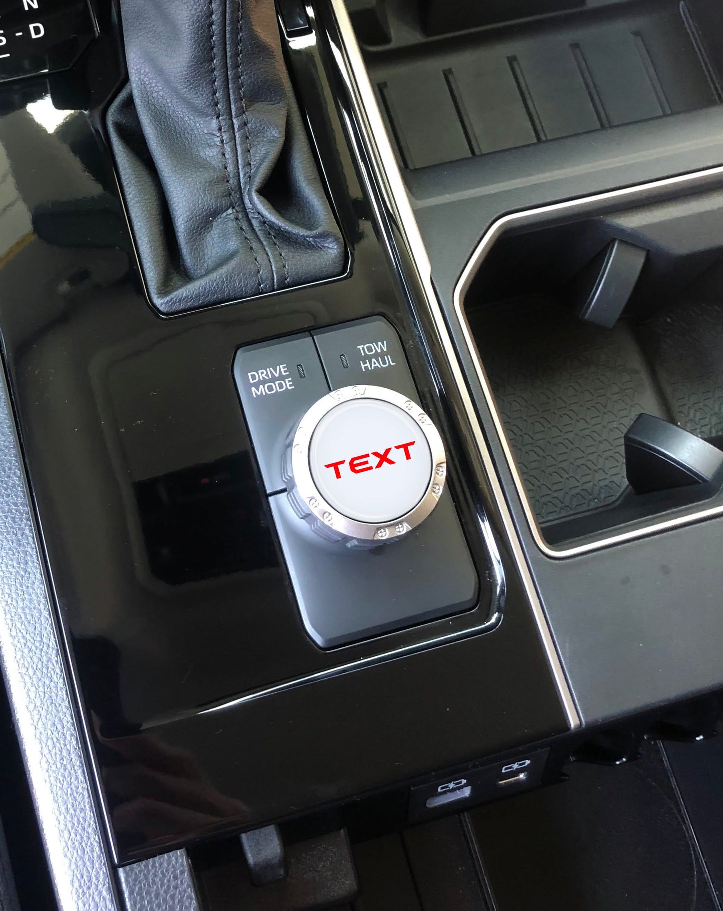 Badge for Drive Mode Selector Dial – Fits 2022–2025 Toyota Tundra & 2023–2025 Toyota Sequoia