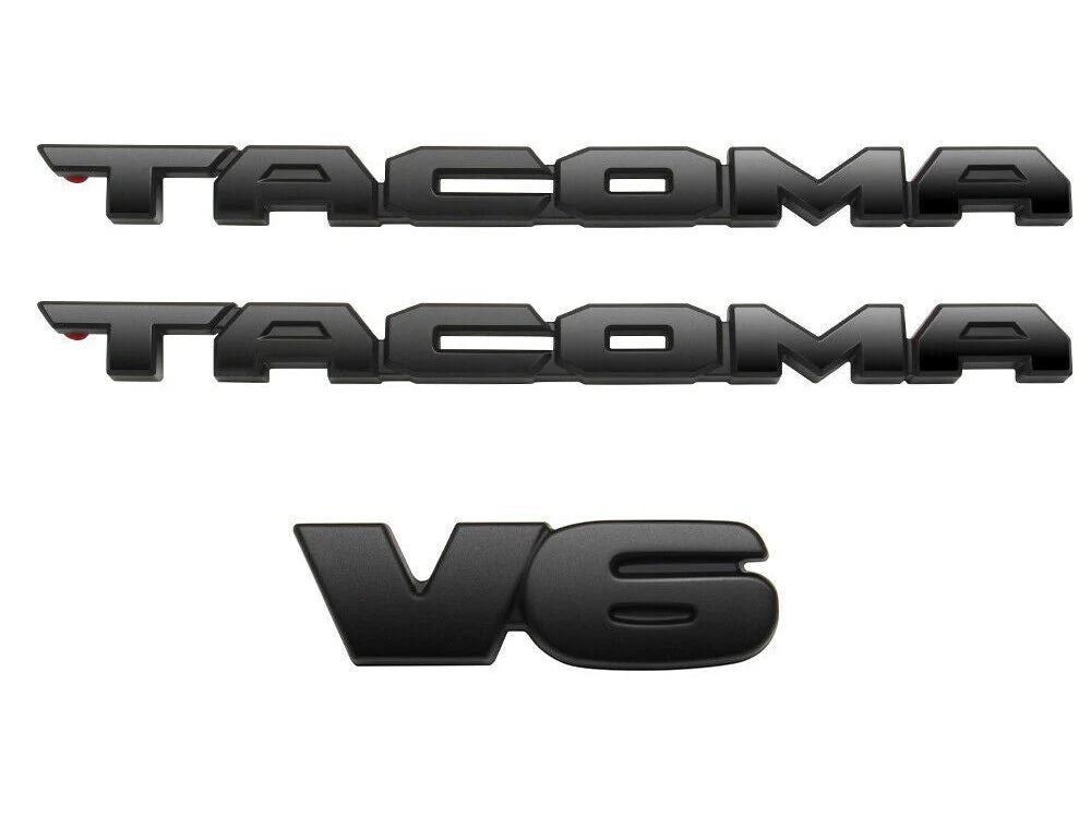 Emblem Overlay Blackout Kit for 2016-2023 Toyota Tacoma