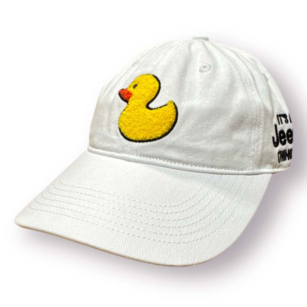 Hat – Jeep® Chino Twill Ponytail with Chenille Duck Patch