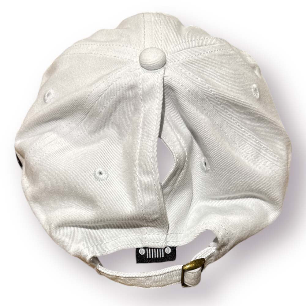 Hat – Jeep® Chino Twill Ponytail with Chenille Duck Patch
