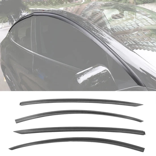 Window Visors for Tesla Model Y 2020-2025 ABS 4PCS