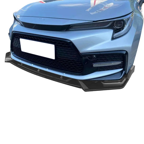 2020-2024 Toyota Corolla SE XSE C Style Front Bumper Lip PP 3PC