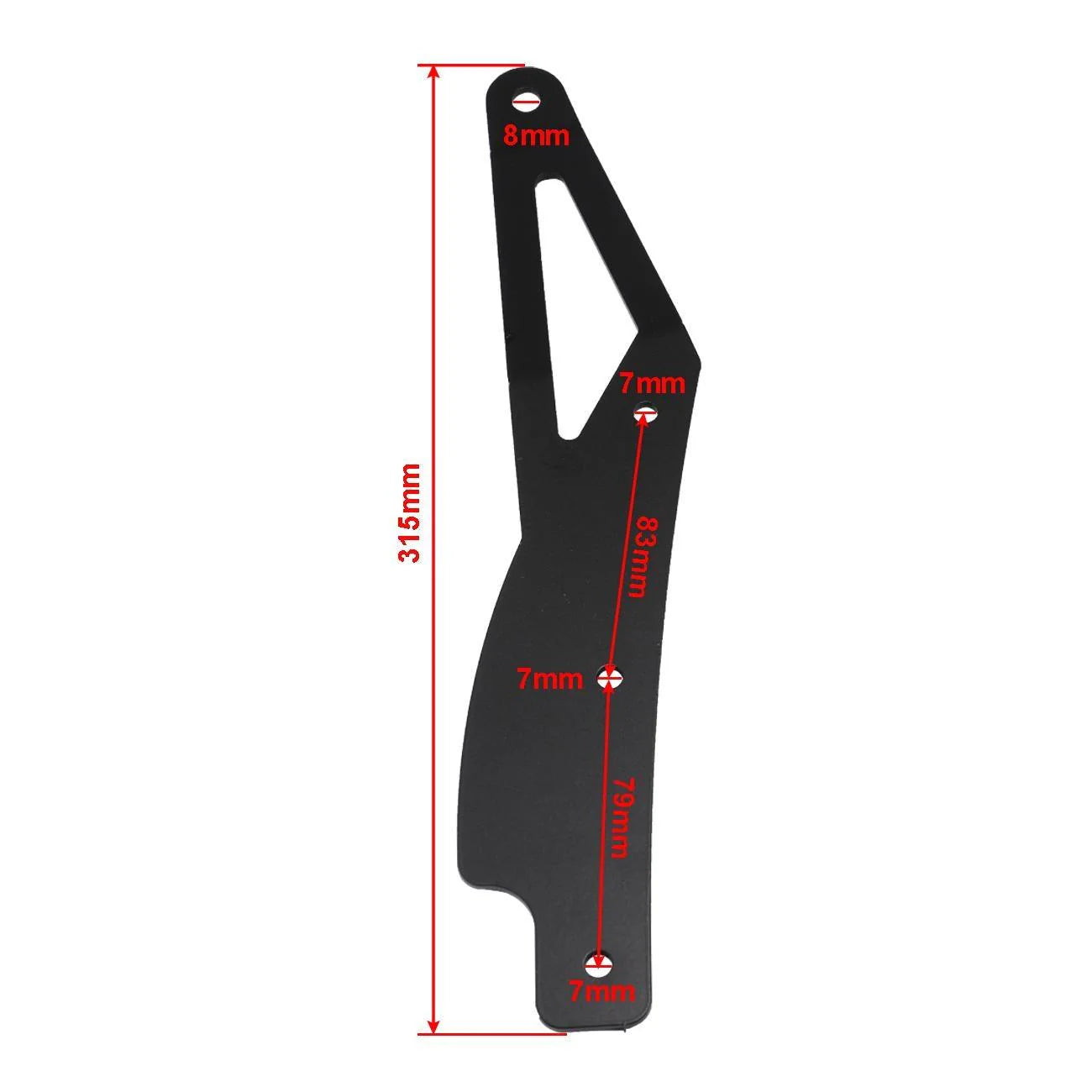 42 Inch 5D Series Curved LED Light Bar + 42" Curved LED Light Bar Windshield Mount Brackets