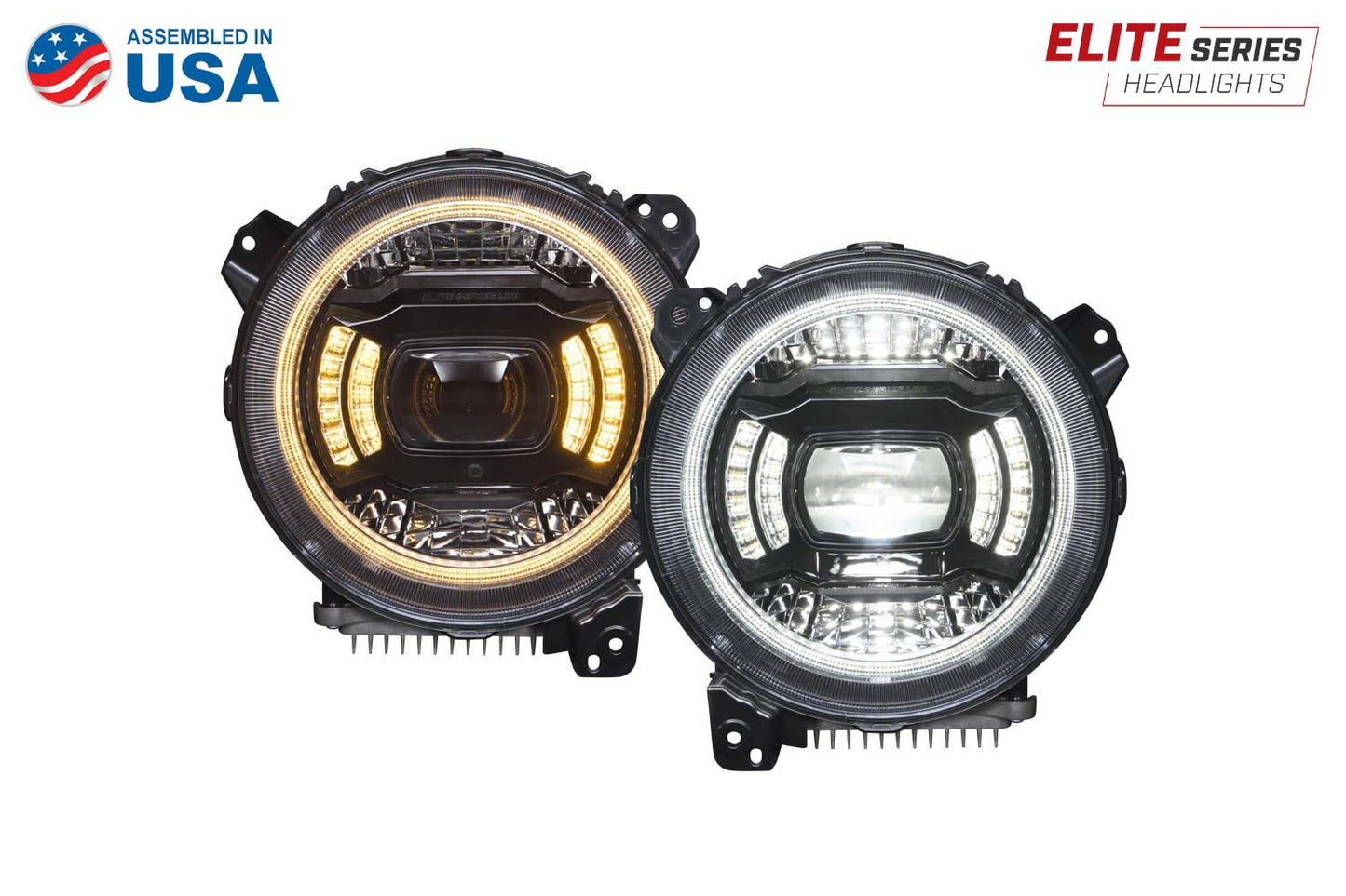 Elite Series LED Headlights for 2020–2025 Jeep Gladiator