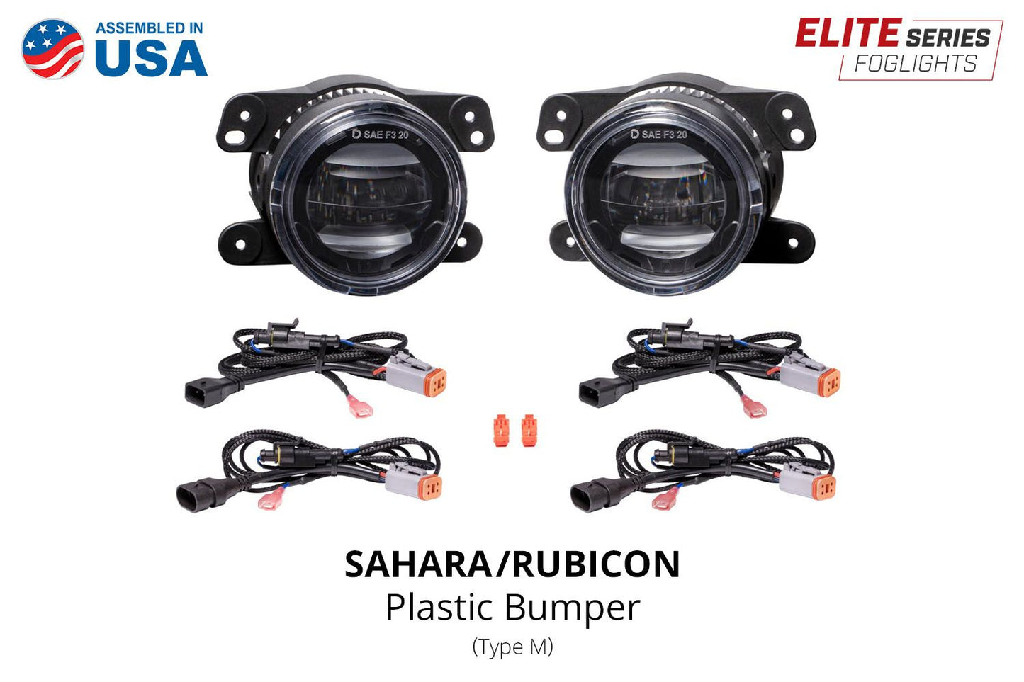 Elite Series Fog Lamps for 2018-2025 Jeep JL Wrangler (pair)