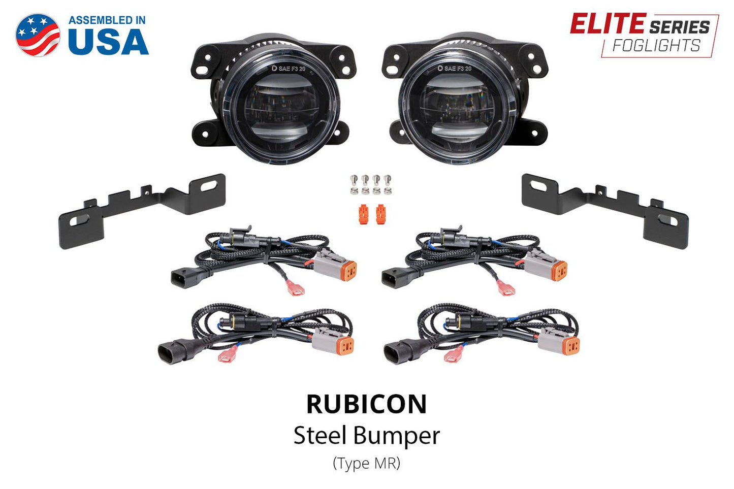 Elite Series Fog Lamps for 2018-2025 Jeep JL Wrangler (pair)