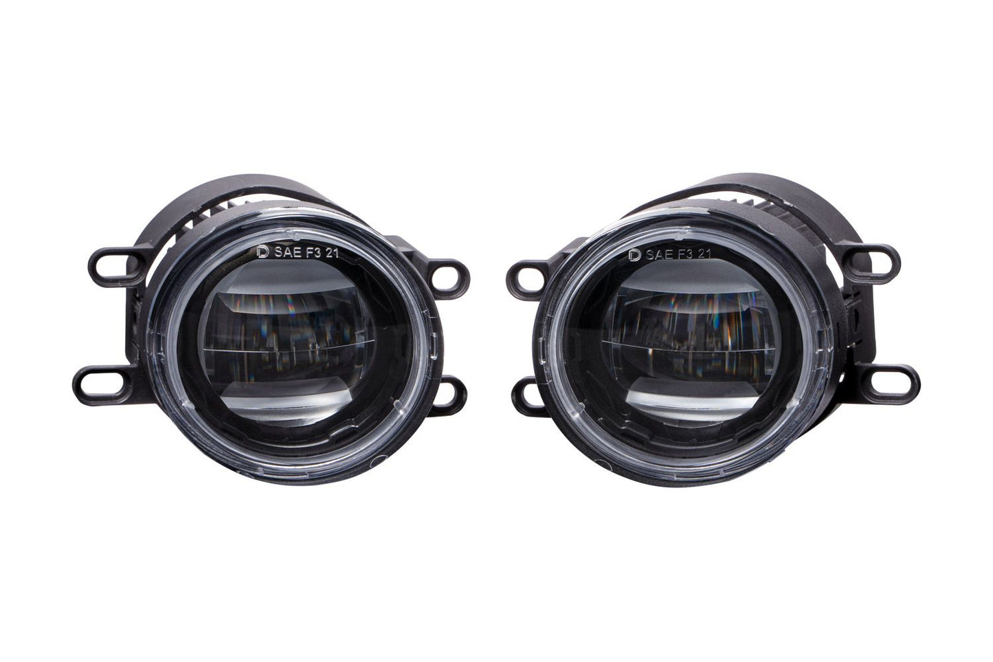 Elite Series LED Fog Lamps for 2012-2023 Toyota Tacoma – White or Yellow Output | Amber Backlight | SAE Legal | Plug & Play