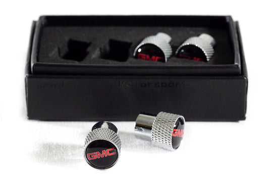 GMC Knurled Valve Stem Caps