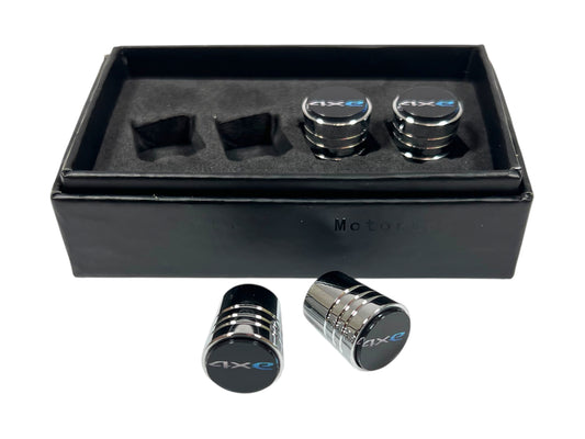 Jeep 4XE Chrome Tapered Valve Stem Caps