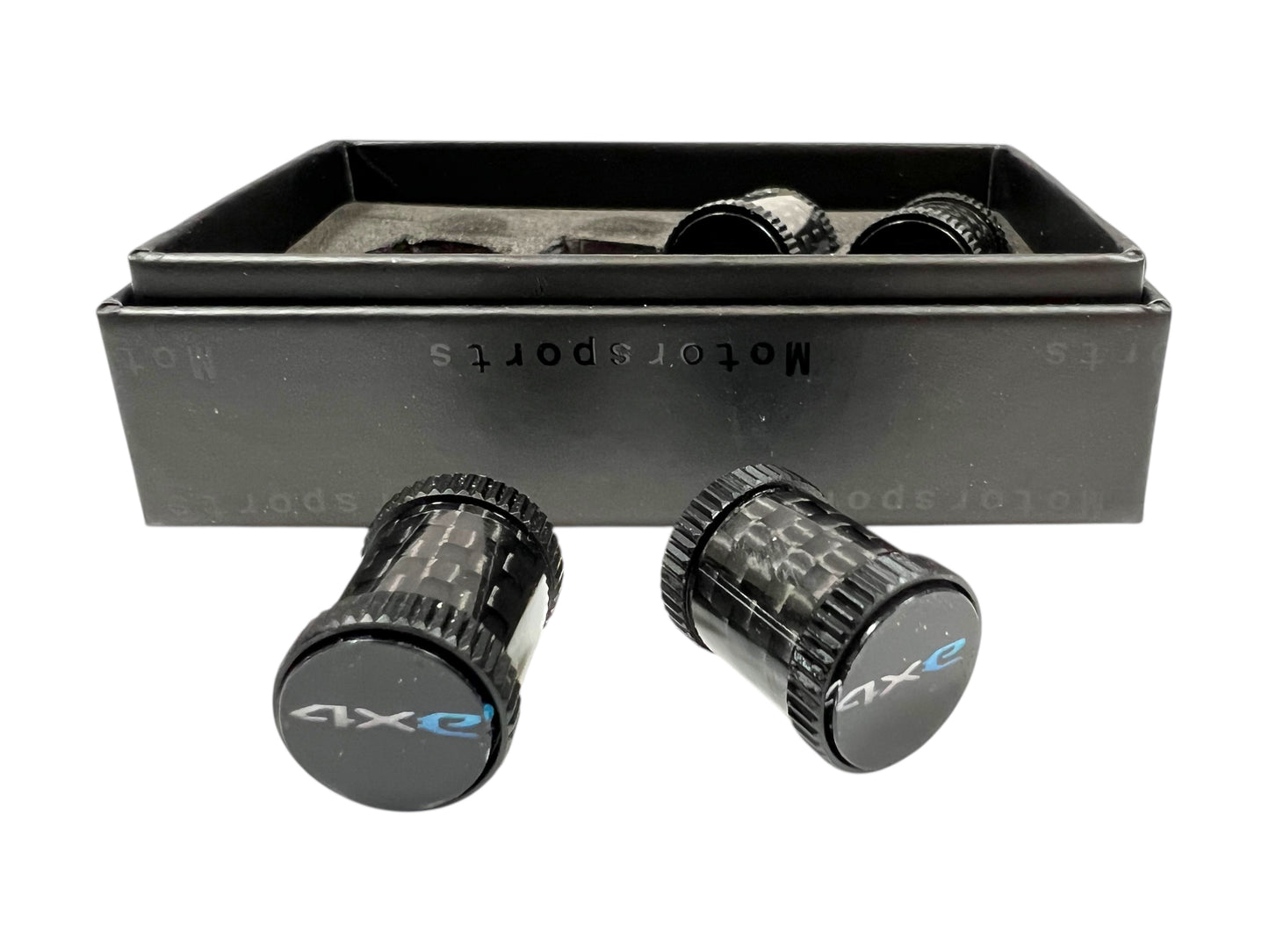 Jeep 4XE Carbon Fiber Valve Stem Caps