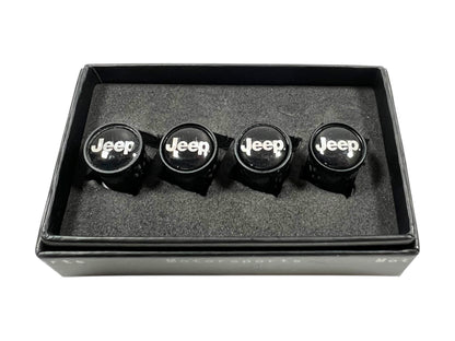 Jeep Carbon Fiber Valve Stem Caps