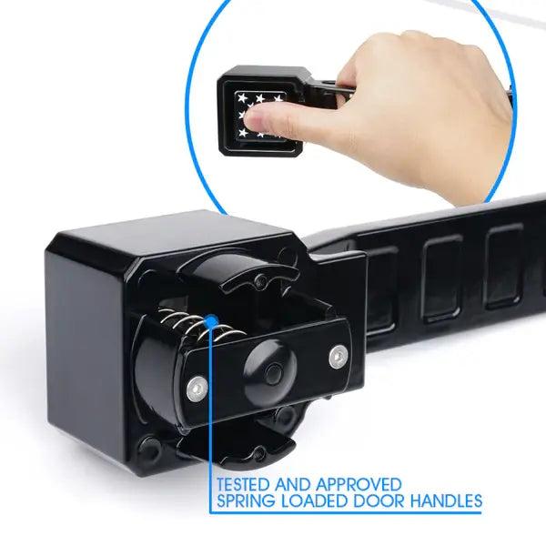 Freedom Series Billet Aluminum Door Handle Set – Fits 2007–2018 Jeep Wrangler JK/JKU