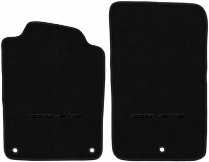 1997–2004 Chevrolet Corvette C5 Premium 18 oz Carpet Floor Mats – Licensed Logos