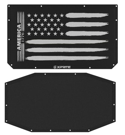 Mesh Sunshade Top – Fits Jeep Wrangler JL & Gladiator JT | UV Protection & Noise Reduction