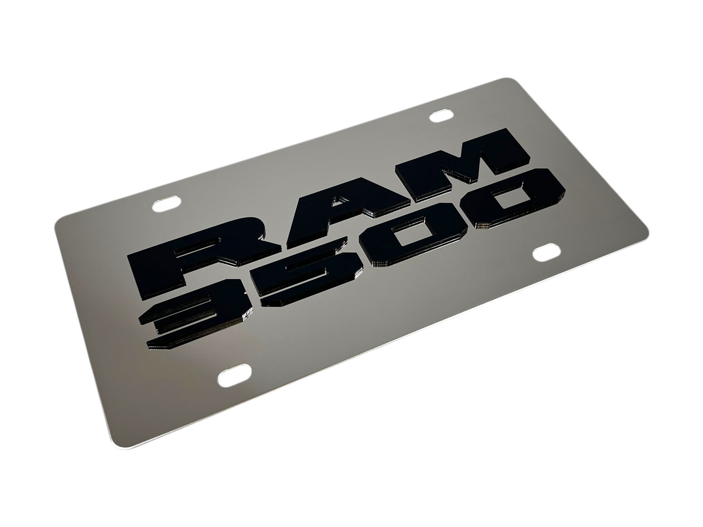 Ram 3500 Stainless Steel License Plate