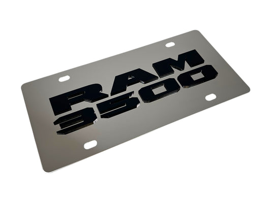 Ram 3500 Stainless Steel License Plate