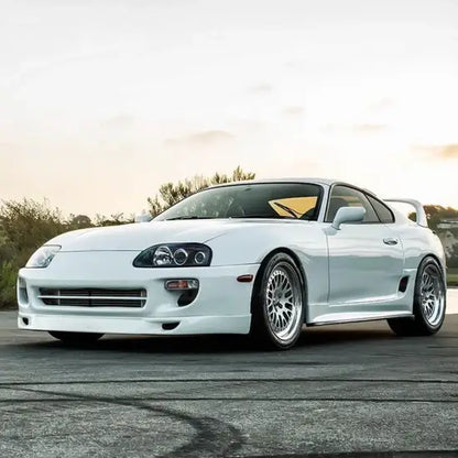 1993-1998 Toyota Supra V2 Style Unpainted Front Bumper Lip Splitter PU