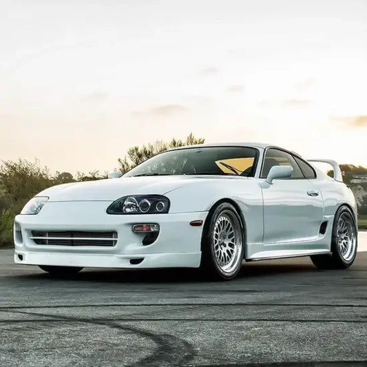 1993-1998 Toyota Supra V2 Style Unpainted Front Bumper Lip Splitter PU