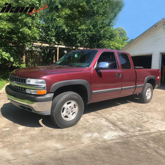 1999-2006 Chevy Silverado Sierra Fender Flare OE Style Matte Black PP