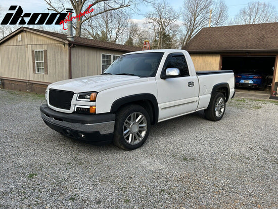 1999-2006 Chevy Silverado Sierra Fender Flare OE Style Matte Black PP
