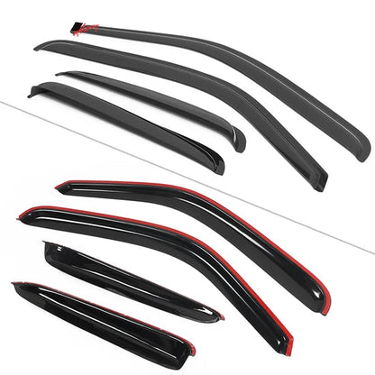 Window Visor for Chevy Silverado GMC Sierra Extended Cab 1999-2006 Acrylic