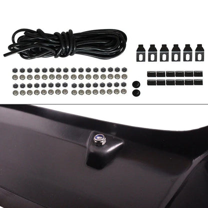 1999–2007 Ford F-250/F-350 Super Duty Pocket Style Fender Flares – Smooth Black (Set of 4)