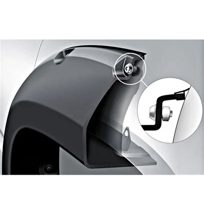 1999–2007 Ford F-250/F-350 Super Duty Pocket Style Fender Flares – Smooth Black (Set of 4)