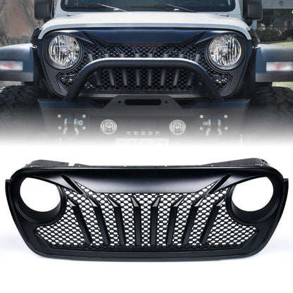 Replacement Grille for 2018+ Jeep Wrangler JL/JT | Diamondback Series