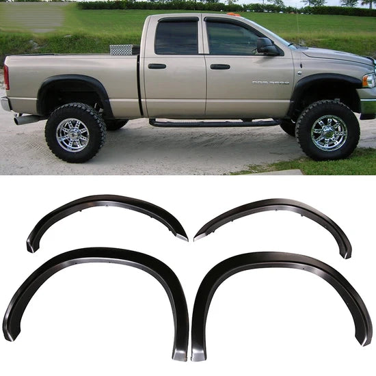2002-2008 Dodge Ram 1500 & 2003-2009 Ram 2500/3500 8ft Fender Flares (Set of 4)