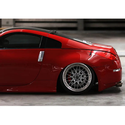 Roof Spoiler Wing for Nissan 350Z 2003-2008 RS Style Unpainted Black ABS