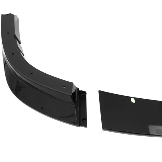 2006-2013 Chevy Corvette C6 Front Bumper Lip ZR1 Style 3PC Gloss Black