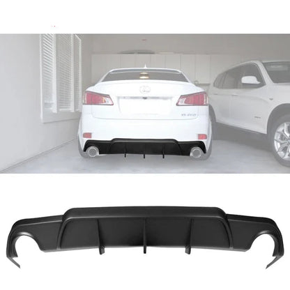Rear Diffuser Bumper Lip Bodykit for Lexus IS 2006-2013 DMR Style Black PP