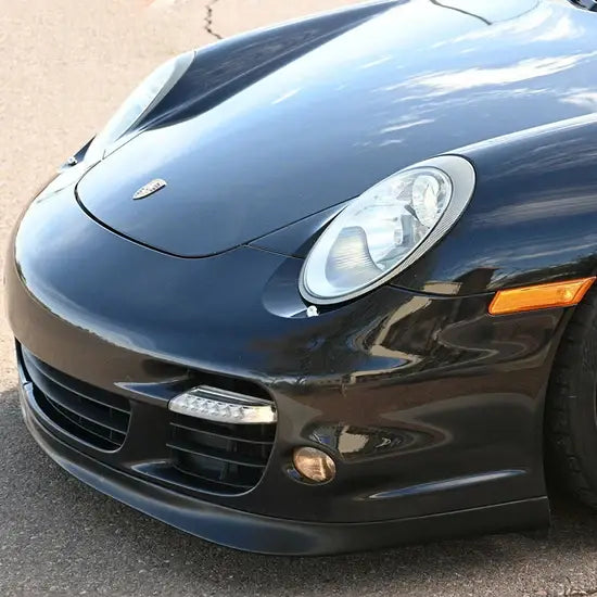 Front Bumper Lip for Porsche Turbo 997 911 2007-2013 OE Style Unpainted PU