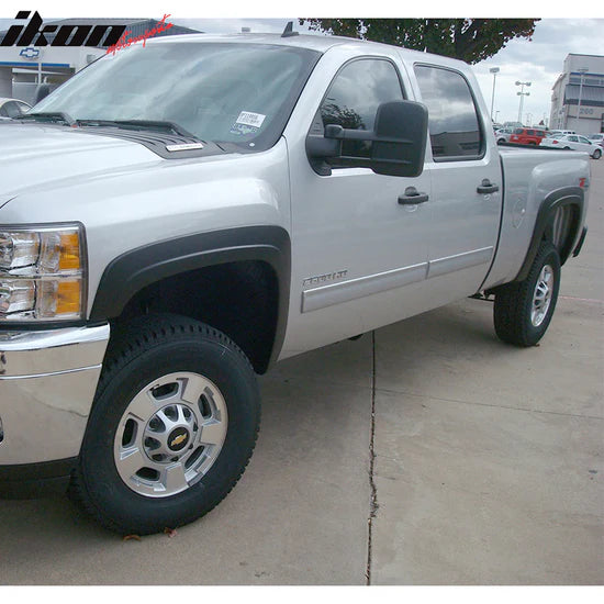 2007-2014 Chevy Silverado 1500 2500HD 3500HD 6.5 8Ft Bed Fender Flares