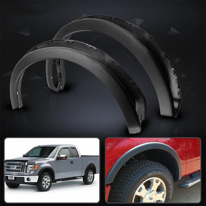 2009–2014 Ford F-150 OE Style Fender Flares – Unpainted (Set of 4)