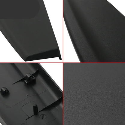 Tailgate Cap Moulding Cover Truck Spoiler for Ram 1500 2009-2023 Black PP