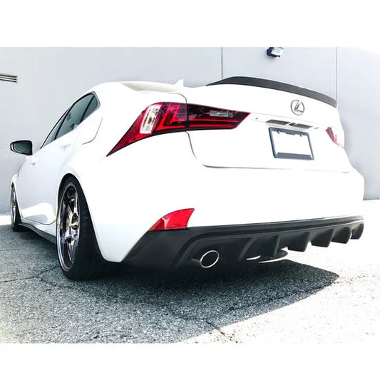 2014-2016 Lexus IS250 IS350 IS200T PP Rear Bumper Lip Diffuser