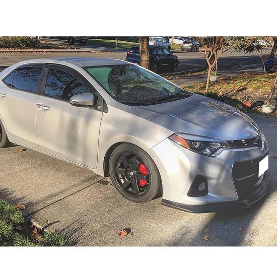 2014-2016 Toyota Corolla S Model GT Style Front Lip Splitter Spoiler