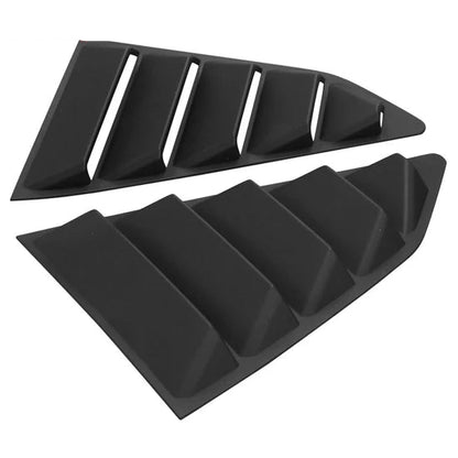 2014-2019 Chevy Corvette C7 Classic Style Side Rear Window Louvers ABS