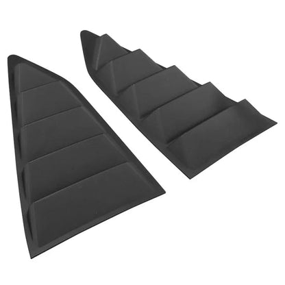 2014-2019 Chevy Corvette C7 Classic Style Side Rear Window Louvers ABS