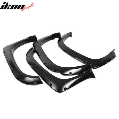 2014-2020 Toyota Tundra Pocket Rivet Bolt Style Wheel Fender Flare ABS